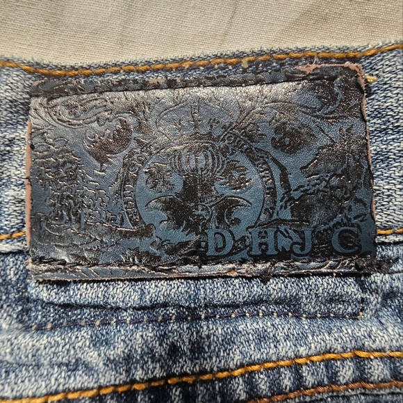 DHJC Mens Boot Cut jean Size 38×30 - Picture 3 of 7